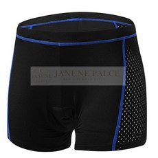 재넌 자전거 쿠션 속바지 엉덩이 패드 팬츠 팬티 XXL 블루 자전거복 자전거반바지