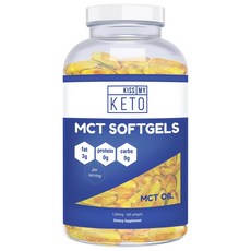 KISS MY KETO MCT低脂軟膠囊 1000mg, 1個, 300 件