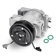 SYKRSS 98455 Air Conditioning A/C Compressor with Clutch Compatible with Nissan X-Trail 2007-2014