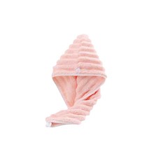 雲朵乾髮帽，超吸水速乾髮帽，柔軟舒適乾髮神器，可愛造型乾髮巾, 粉, 1個