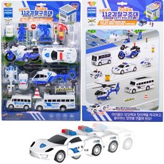 풀백기능 미니 112 경찰구조대 세트 siw+3223qY