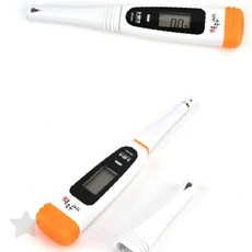 휴대용 디지털 염도 측정기 음식 요리 국물 소금간 염분 농도 체크 간편 조작, 1개, 염도계