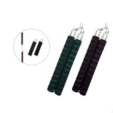 어린이 초보자 안전 블랙 홈트 쌍절곤 스펀지 연습용, 1개, 상세페이지 참조