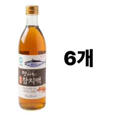 [대상] 청정원 맛선생 꽃게 참치액 950ml x 6개