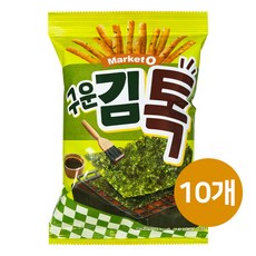 오리온 마켓오 구운김톡, 10개, 136g