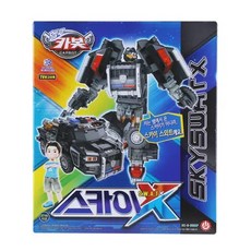 CARBOT SKY SWAT X 變形機器人, 1個, CARBOT 衝鋒戰士 特警飛天X