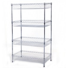 4단 업소용식기건조대 철제 물빠짐선반 바닥 스탠드식기건조대, 1개, 75cm너비35cm 5층 높이 180cm, 1단