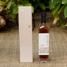 지리산 이정욱 명인의 맵지않은 생강진액 500ml [선물세트], 500g, 1개, 1개입