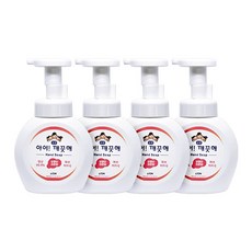 아이깨끗해 핸드워시 용기형 레몬향, 250ml, 4개