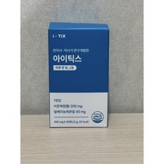 아이틱스 눈 건강 솔루션 루테인 아스타잔틴 지아잔틴 황반 보호, 1박스, 30정