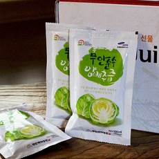 무안 황토 양배추즙 90포+10포/총100포, 100개, 100ml