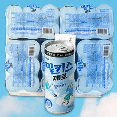 롯데 밀키스 제로 250ml 60캔 대량구매 lov*582PZ, 60개