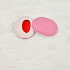 睡覺專用搖粒絨單耳保暖耳罩，側睡隔音耳罩，男女分體耳包，冬季保暖耳捂, 粉色貂絨, 1個