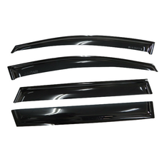 IAC Toyota Innova 2007-2016 專用晴雨窗 四片組 台灣製造 遮陽防雨, 透光黑