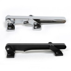 (락이록이) 안전고리 현관문 잠금장치 이중잠금, 블랙