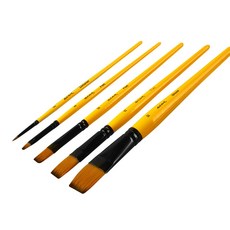 미술 브러쉬 고급 아크릴 유화 붓 세트, 1세트, 9호