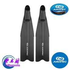 AROPEC 自由潛水套腳式長蛙鞋 – 紫玉蘭