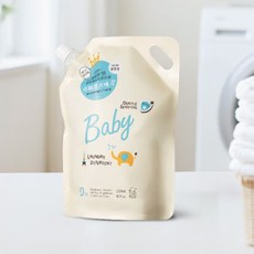 ku.ku低敏洗衣精，寶寶專用，天然植物萃取，溫和洗淨，不刺激，保護寶寶肌膚, 1個, 1.1L