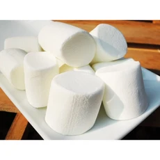 蜜意坊 純白大顆棉花糖 烤肉專用 DIY巧克力棉棉糖 DIY果汁冰淇淋, 390g, 1套