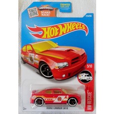 정품++ 핫휠 Hot Wheels 2016 HW 레스큐 닷지 차저 SRT8 215 250 레드 (트레저 헌트)