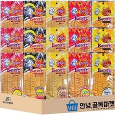 [안녕골목마켓] 벤토 5종 세트 불징어 3 핫징어 3 맛징어 3 바베큐 3 허니버터 3 총15, 1세트, 12g