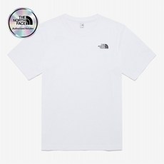 노스페이스 NORTHFACE 남성 코튼 베이직 반팔 티셔츠 NT7UR08B_WHT 446038