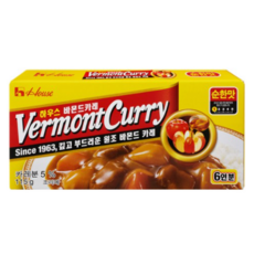 하우스 바몬드카레 순한맛, 115g, 1개