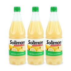 솔리몬 스퀴즈드 레몬즙, 1L, 3개