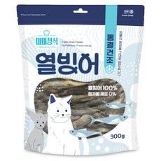 미미정식 트릿 동결건조 고양이간식, 1개, 300g, 열빙어 1개, 300g, 열빙어