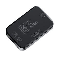 KTnet ATM7 多合一晶片讀卡機, 1個, 黑色, 黑色