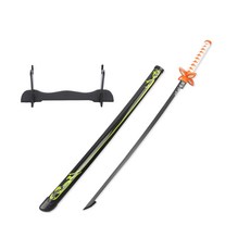 코스프레 검 일륜도 칼 목검 42종 75cm 104cm 거치대 포함, 12_쿄쵸 시노A M-75cm KAL-M12, 1개