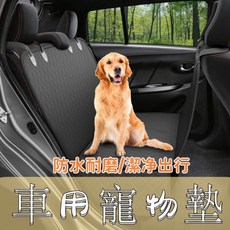 寵物車墊 寵物汽車坐墊 汽車寵物墊 車用寵物墊 汽車后座墊 寵物車載墊 車載寵物墊 寵物用品 寵物墊 防水防髒后座墊子, 橘色, 1個