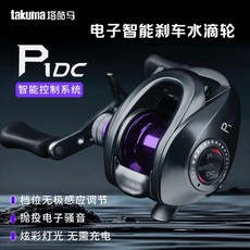 【LUREER】TAKUMA 塔庫馬 P1 DC 電子智能煞車 雙軸捲線器 泛用 小烏龜, 右手R