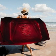 대형 비치 타월 빠른 건조 모래 여행용 수영장 요가