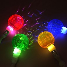 행사용품 체육대회 아이디몬 미니 응원봉 (미러볼), 별