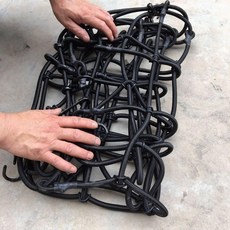 루프바스켓 그물 고정 차량용 망 바스켓 박스 자동차, 1개, A2 메쉬 블랙 120x100 강철