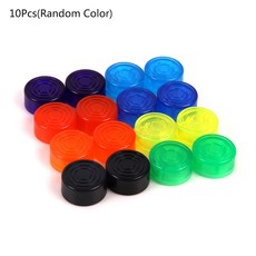 10Pcs 일렉트릭 기타 풋스위치 캡 캔디 컬러 프로텍터 탄성 풋 네일 캡 풋스위치 노브 커버, 10개, 그림과 같이, 3TK302052_YSW