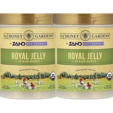 잔드 로열 젤리 인 로우 허니 Sand Royal Jelly In Raw Honey 312g, 2개