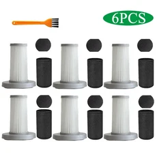 Deerma DX700 HEPA 필터 교체 진공 클리닝기 브러시 ​​도구 딥 예비 부품 액세서리, 01 6pcs