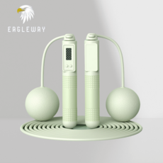 이글웨이 2in1 카운터 멀티줄넘기, 1개, 그린