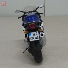 八田元氣小棧 日版收藏品 BMW訂製1/10 BMW K 1200 S Blue Dealer 合金原廠車, 1個