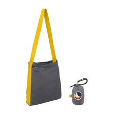 [티켓투더문] 에코백 스몰 10L 다크그레이 다크옐로우