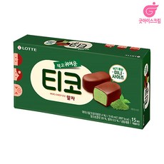 말차 티코 아이스크림, 6개, 510ml