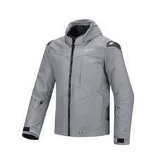 【PUPU SHOP】SBK WF-3390 風暴碳纖維防摔外套 內裡可拆 五件式護具 加購送防寒手套GA50, 淺灰色,XL, 1個
