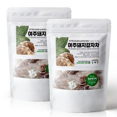 늘해찬 볶은 여주돼지감자차 티백 삼각티백 대용량 생분해티백, 50g, 100개, 2000개, 50개입, 1g