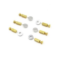 가죽 공예 도구 피셔닝 핀 고정 바늘 스프링 클립 손 바느질용 클램핑 위치 봉합사, 1개, 2. SFPIN-12 6PCS