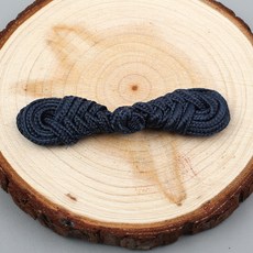 번데기매듭단추 전통 매듭단추 생활한복단추 차이나단추 4P, 번데기매듭단추(네이비-4P)