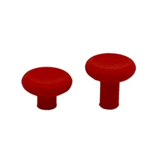 레기온 고 게임 핸들 컨트롤러 조이스틱 쉘용 개조 교체형 로커 캡 커버 1쌍 (하이/로우 스타일), 01 빨간색