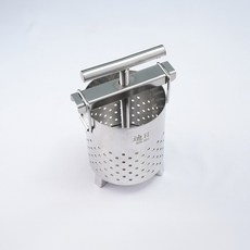 蔬菜瀝水器 304不鏽鋼手動榨汁機 快速擠乾水分, 1個, 菜餡擠水器（2L）家用款