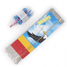 민속연재료 + 얼레 가오리 연만들기세트, 1개